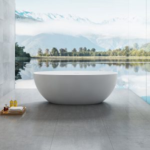 Ванна из искусственного камня Vincea Solid Surface 170х75 Белый матовый
