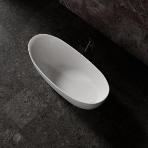 Ванна из искусственного камня Vincea Solid Surface 170х80 Белый матовый