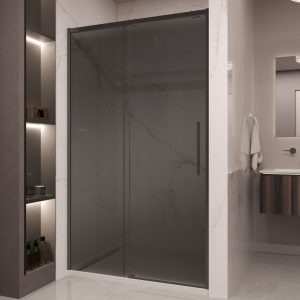 Душевая дверь Vincea Stella 120 Черный / Тонированное
