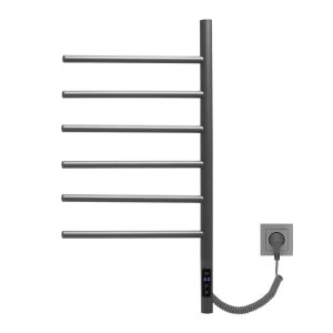 Полотенцесушитель электрический Vincea VTD-1S2 43х78 Графит